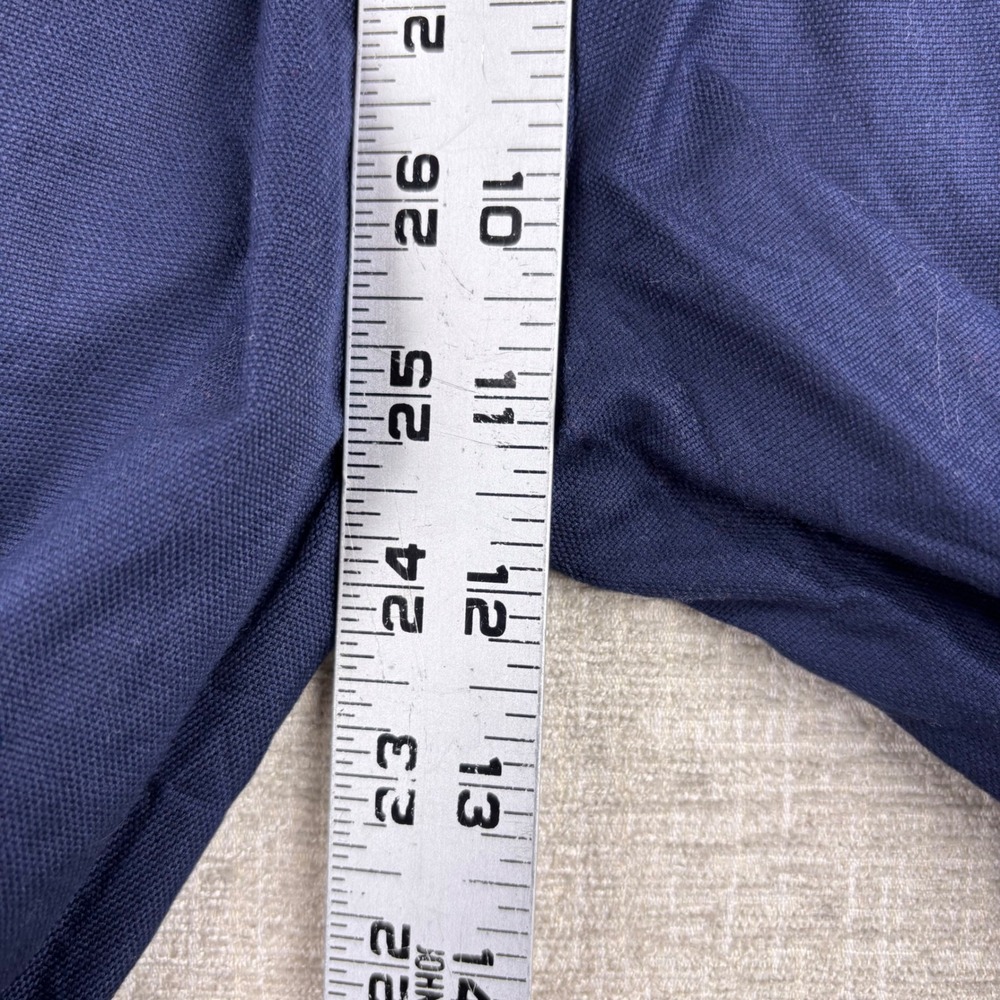 Gap Womens Size 4A True Straight Navy Blue Stretch Trousers Pants - Picture 7 of 9